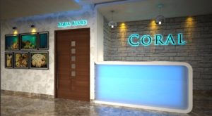 Reception of Hotel Coral Digha